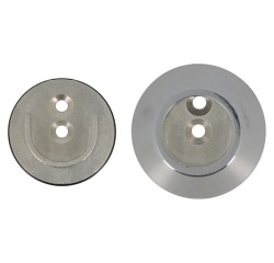 Naissance bague amovible - My dressing - D25 mm - chrome