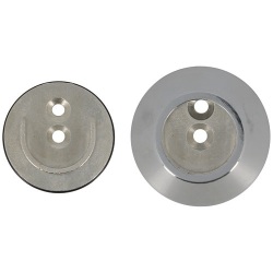 Naissance bague amovible - My dressing - D25 mm - chrome