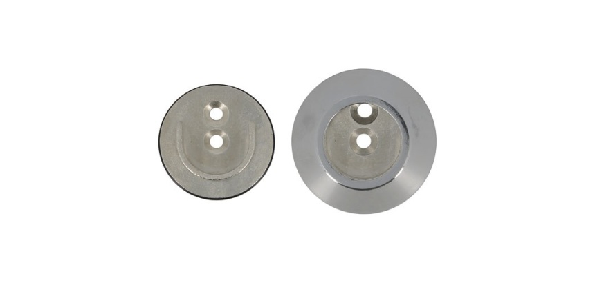 Naissance bague amovible - My dressing - D25 mm - chrome