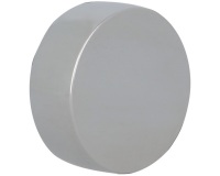 Bouchon de dressing - My dressing - D25 mm - chrome - lot de 2