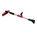 Balais neige 2 en 1 - télescopique 78 à 110 cm - manche mousse