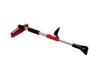 Balais neige 2 en 1 - télescopique 78 à 110 cm - manche mousse