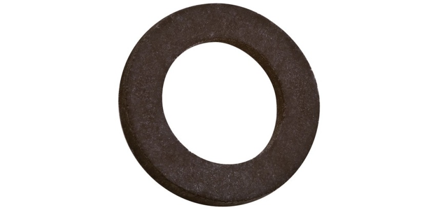 Joint plat intérieur de raccord - caoucthouc - noir - lot de 15 assortis