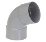 Coude PVC  67° - femelle-femelle - D100 mm - gris