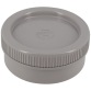 Tampon de visite PVC - mâle - D100 mm - gris