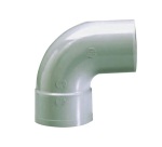 Coude PVC 87° - mâle-femelle  - D100 mm - gris