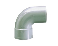 Coude PVC 87° - mâle-femelle  - D100 mm - gris