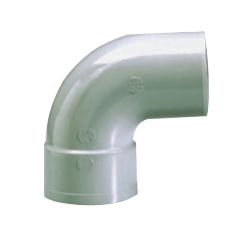Coude PVC 87° - mâle-femelle  - D100 mm - gris