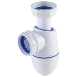Siphon d'évier - Easyphon -  D40 mm - blanc