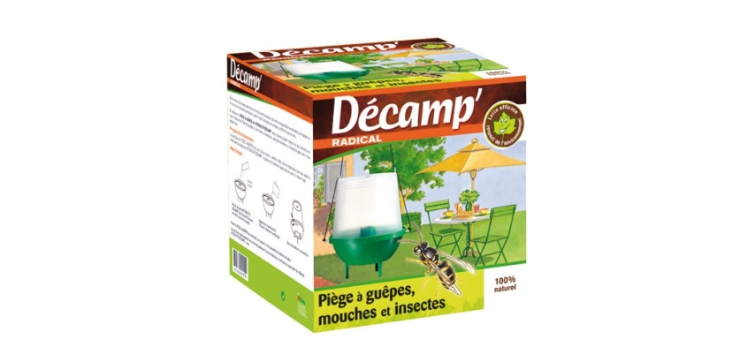 Piège à guêpes - mouches et insectes -  écologique