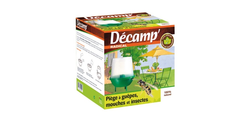 Piège à guêpes - mouches et insectes -  écologique