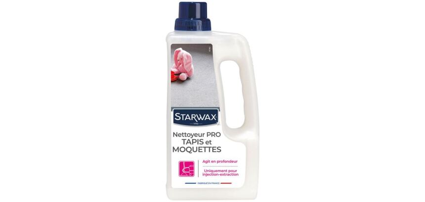Shampooing nettoyant - méthode pro - tapis et moquettes - anti-acariens - 1