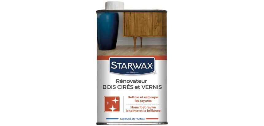 Rénovateur pour mobilier intérieur - bois cirés et vernis - liquide - 500 m