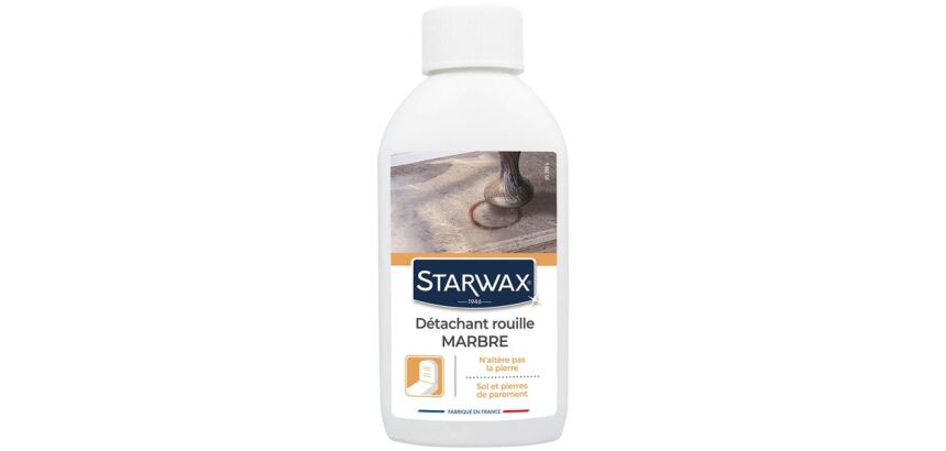 Détachant rouille pour marbre et pierres naturelles - 250 mL