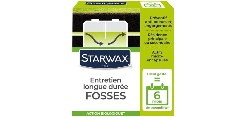 Entretien longue durée pour fosses septiques - 500g