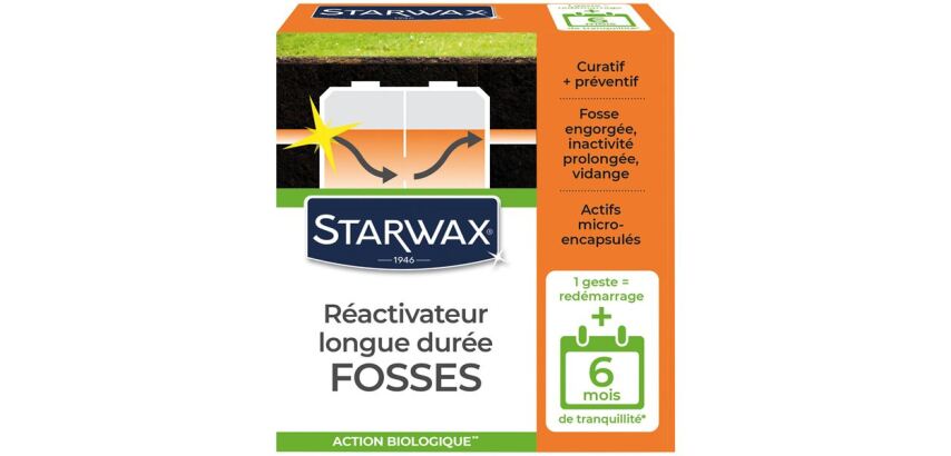 Réactivateur pour fosses bloquées - 500 g