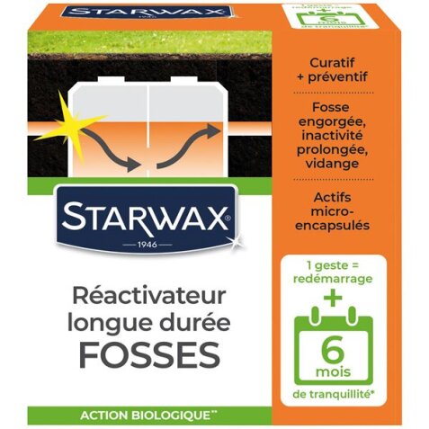 Réactivateur pour fosses bloquées - 500 g