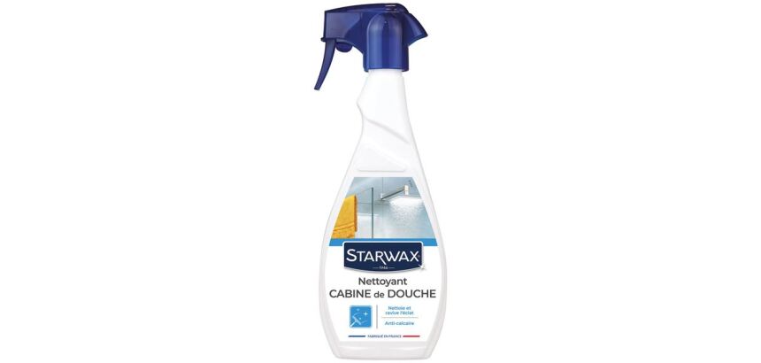 Nettoyant anti-calcaire - pour cabine de douche - spray - 500 mL