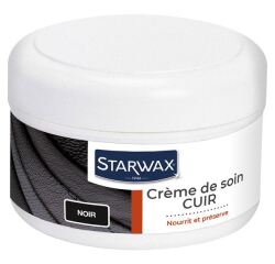 Crème nourrissante pour le cuir - noir - 150mL