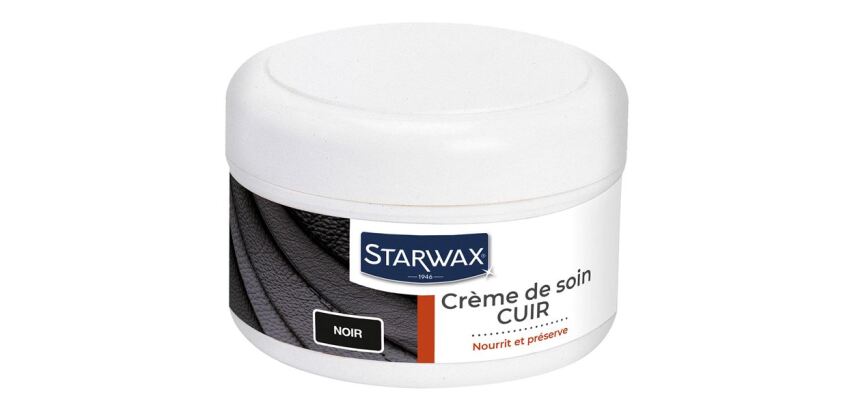 Crème nourrissante pour le cuir - noir - 150mL