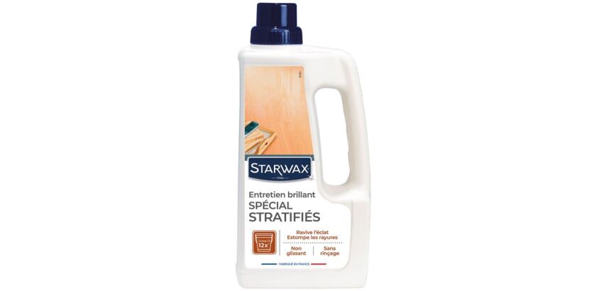 Nettoyant entretien brillant 1 L - Spécial Stratifiés