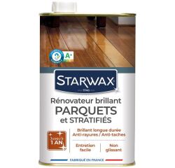 Rénovateur longue durée parquets sols stratifiés - brillant - 1 L