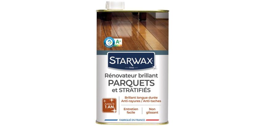 Rénovateur longue durée parquets sols stratifiés - brillant - 1 L