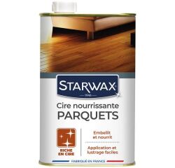 Cire liquide concentrée - parquet ciré - jaune - 1 L