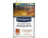 Cire anti-tache parquet ciré - Starlon - bois clair - 1 L