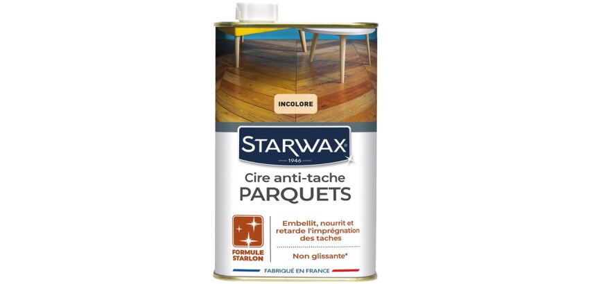 Cire anti-tache starlon parquet ciré - incolore - 1 L