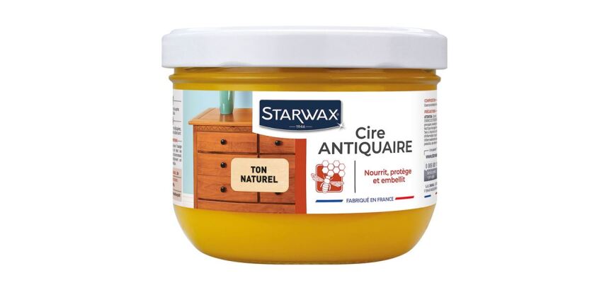 Cire des antiquaires pâte - naturel - 375 mL