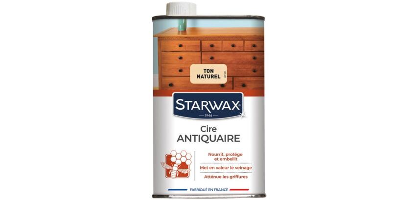 Cire antiquaire liquide - ton naturel - 500 mL