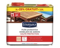Huile protectrice - teck, bois exotique - incolore - 2 L