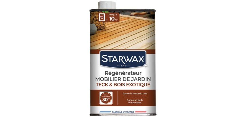 Régénérateur mobilier de jardin - spécial teck, bois exotique - 500 mL