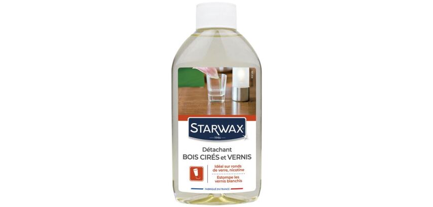 Détachant pour bois cirés et vernis - 200 mL