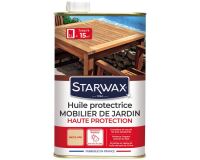 Huile protectrice mobilier de jardin - teck et bois exotique - incolore - 1