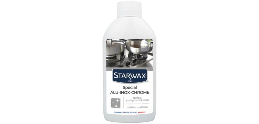 Nettoyant spécial pour aluminium inox chromé - 250 mL