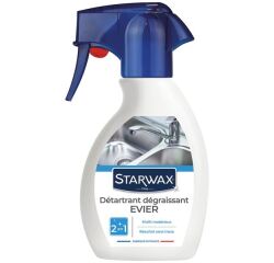 Détartrant dégraissant pour évier - spray - 250 mL