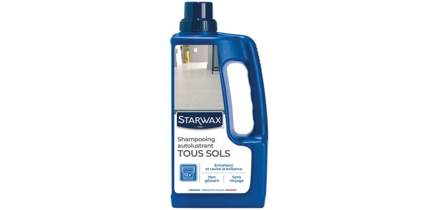 Shampoing autolustrant 1 L - Tous sols