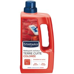 Raviveur nettoyant - spécial tomette - terre cuite colorée - 1 L