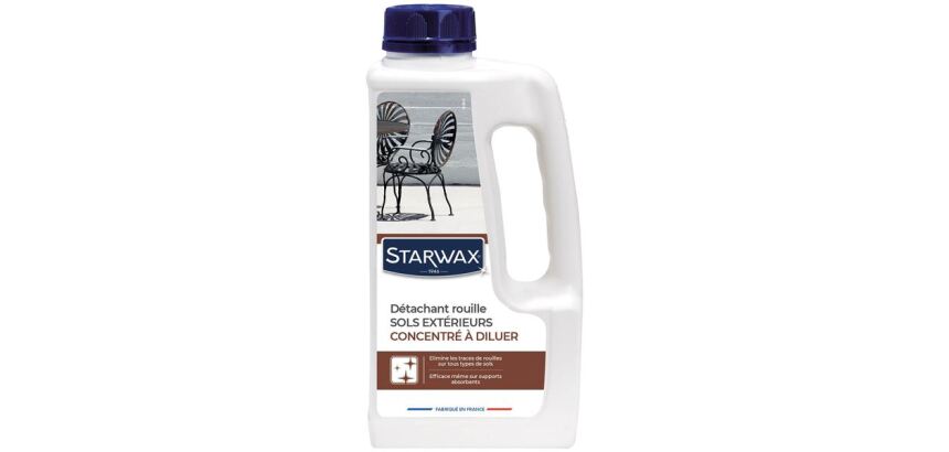 Détachant rouille pour sols extérieurs  - 1 L