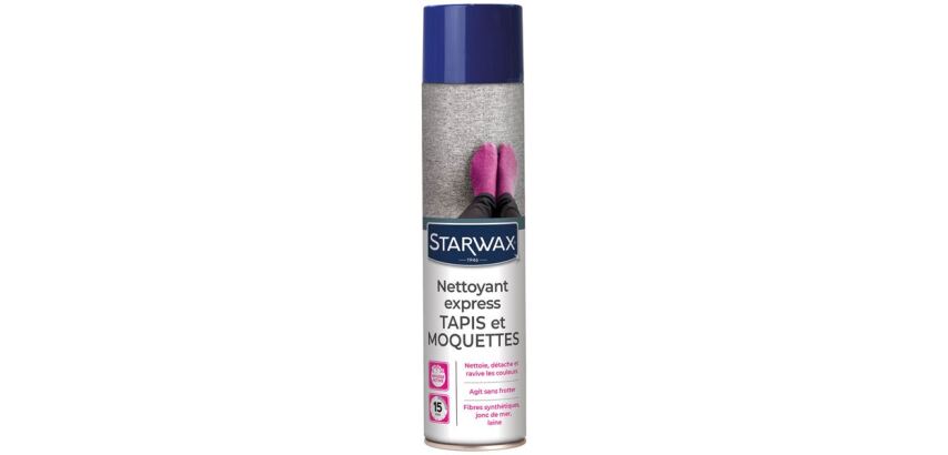 Mousse nettoyante express 600 ml - Tapis & Moquettes