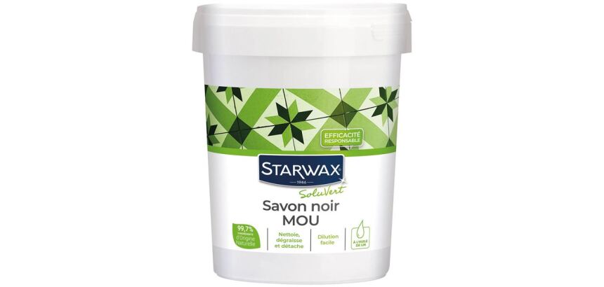 Savon noir mou - à l'huile de lin - 1 kg