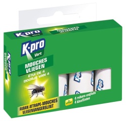 Ruban anti-mouches - Lot de 4