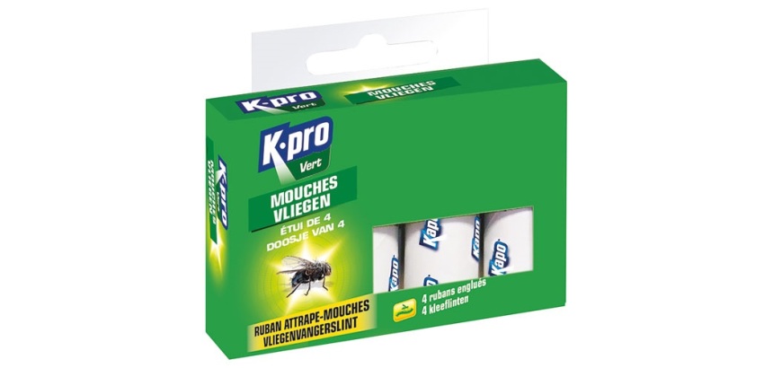 Ruban anti-mouches - Lot de 4
