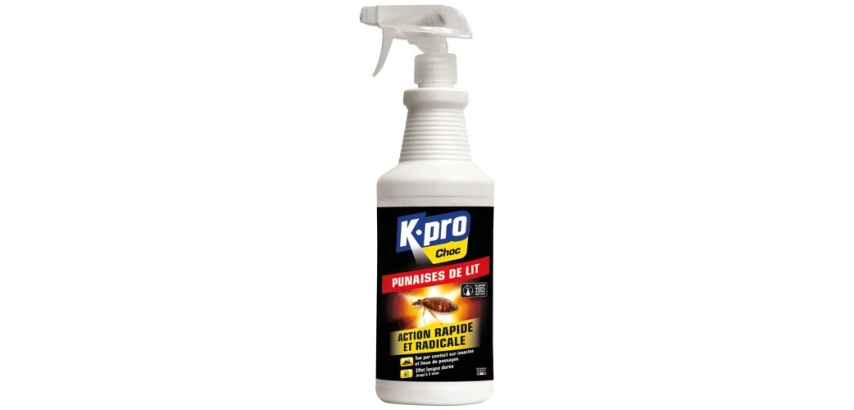 Anti-punaises de lit pulvérisateur 1 L