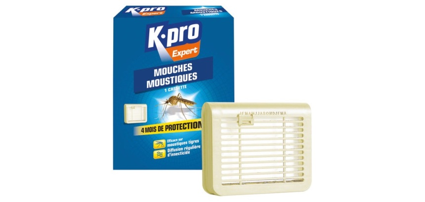 Cassette mouches moustiques