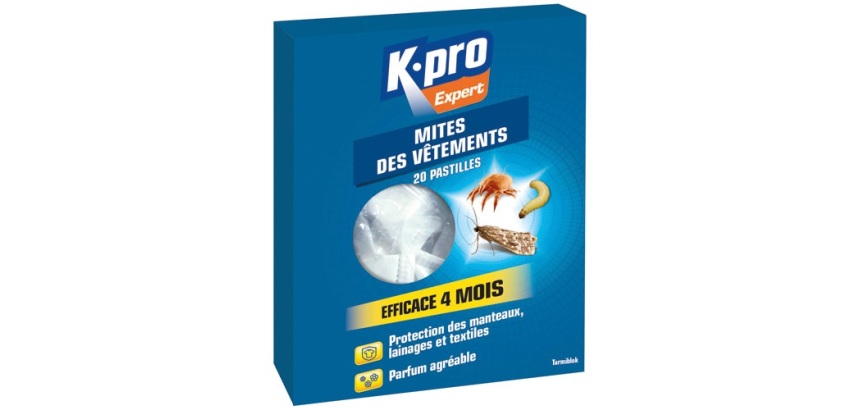 Pastilles mites des vêtements - lot de 20