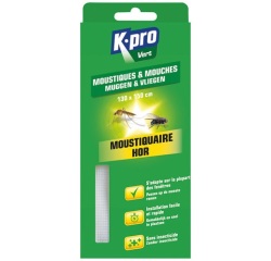 Moustiquaire moustiques et mouches 130 x 150 cm