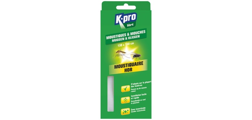 Moustiquaire pour fenêtre K-Pro 130 x 150 cm